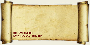 Sanja Vilimonović vizit kartica